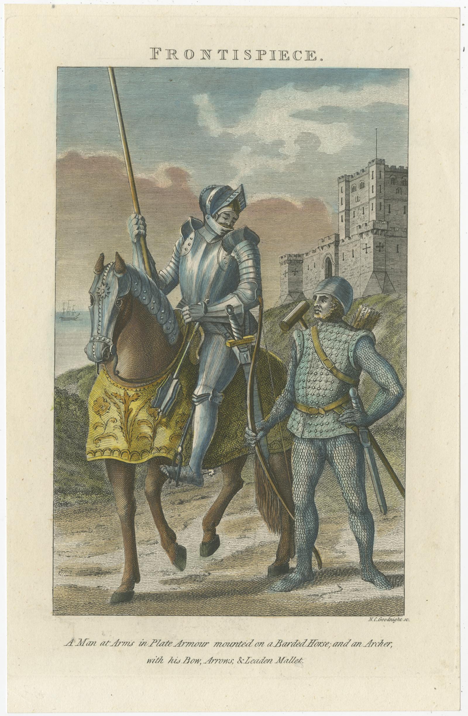 Set von 2 antiken Militärdrucken von Grose '1812' (19. Jahrhundert) im Angebot