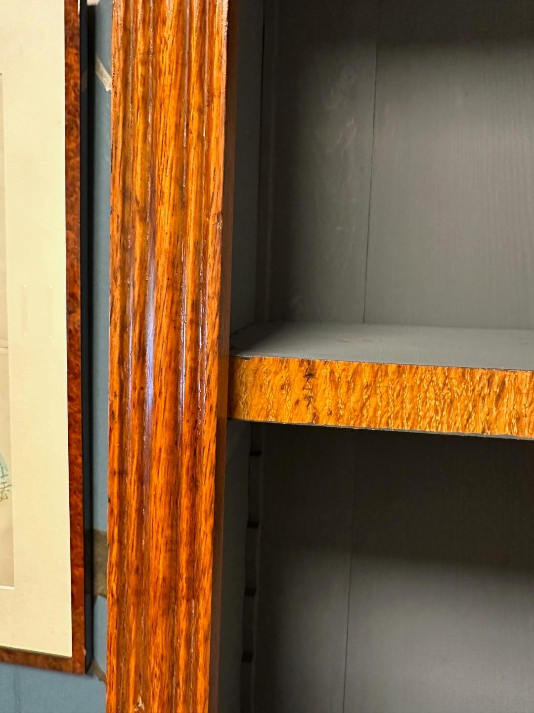 ensemble de 2 bibliothèques ouvertes antiques en vente 1