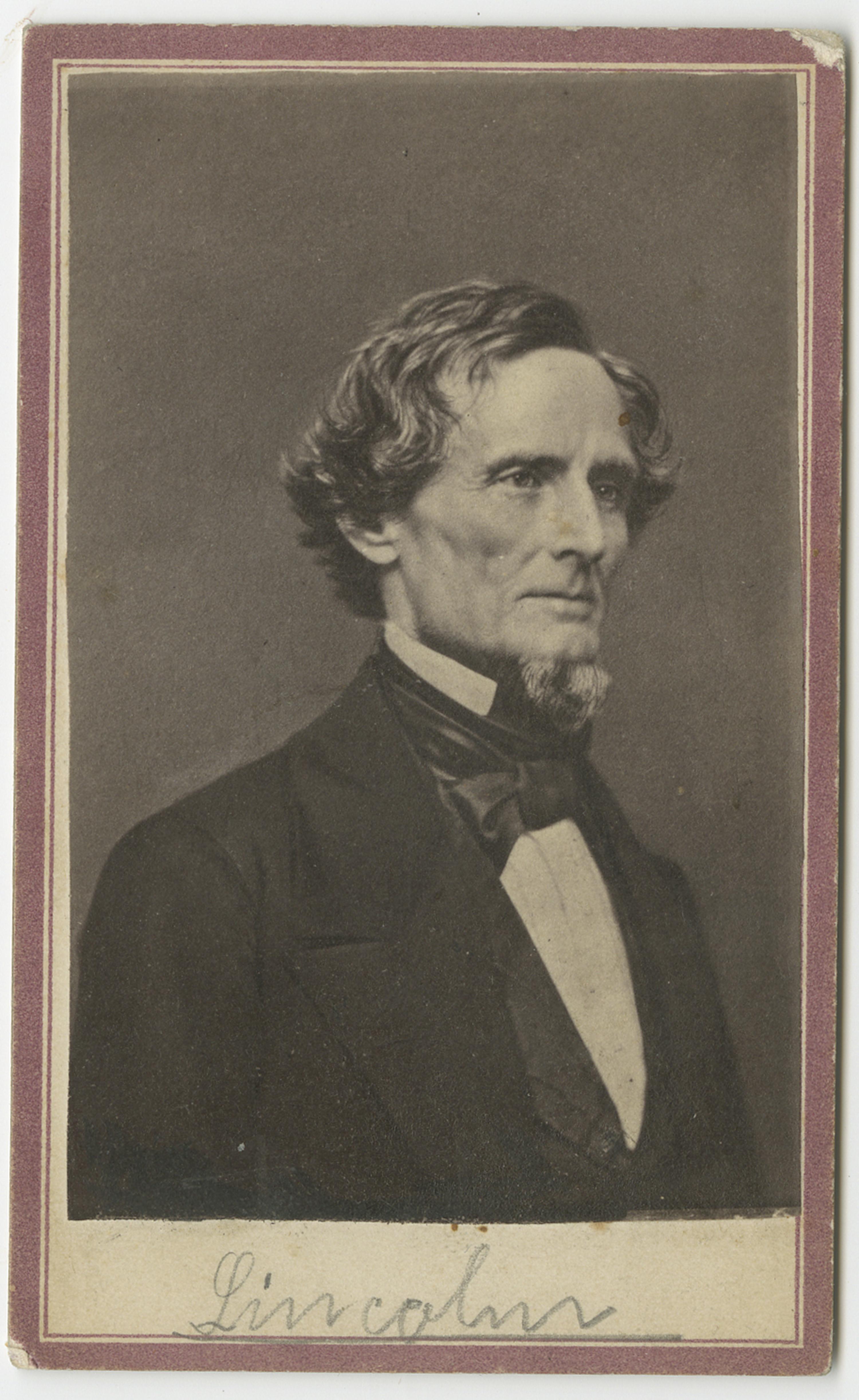 jefferson davis portrait