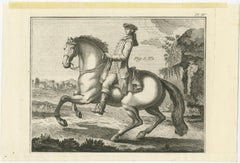 18th Century Horse Riding Antique Engravings United Gallop & Disunited Gallop