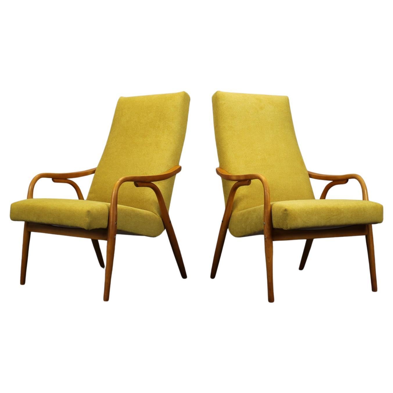 Set di 2 poltrone Antonin Šuman, anni '60 in vendita