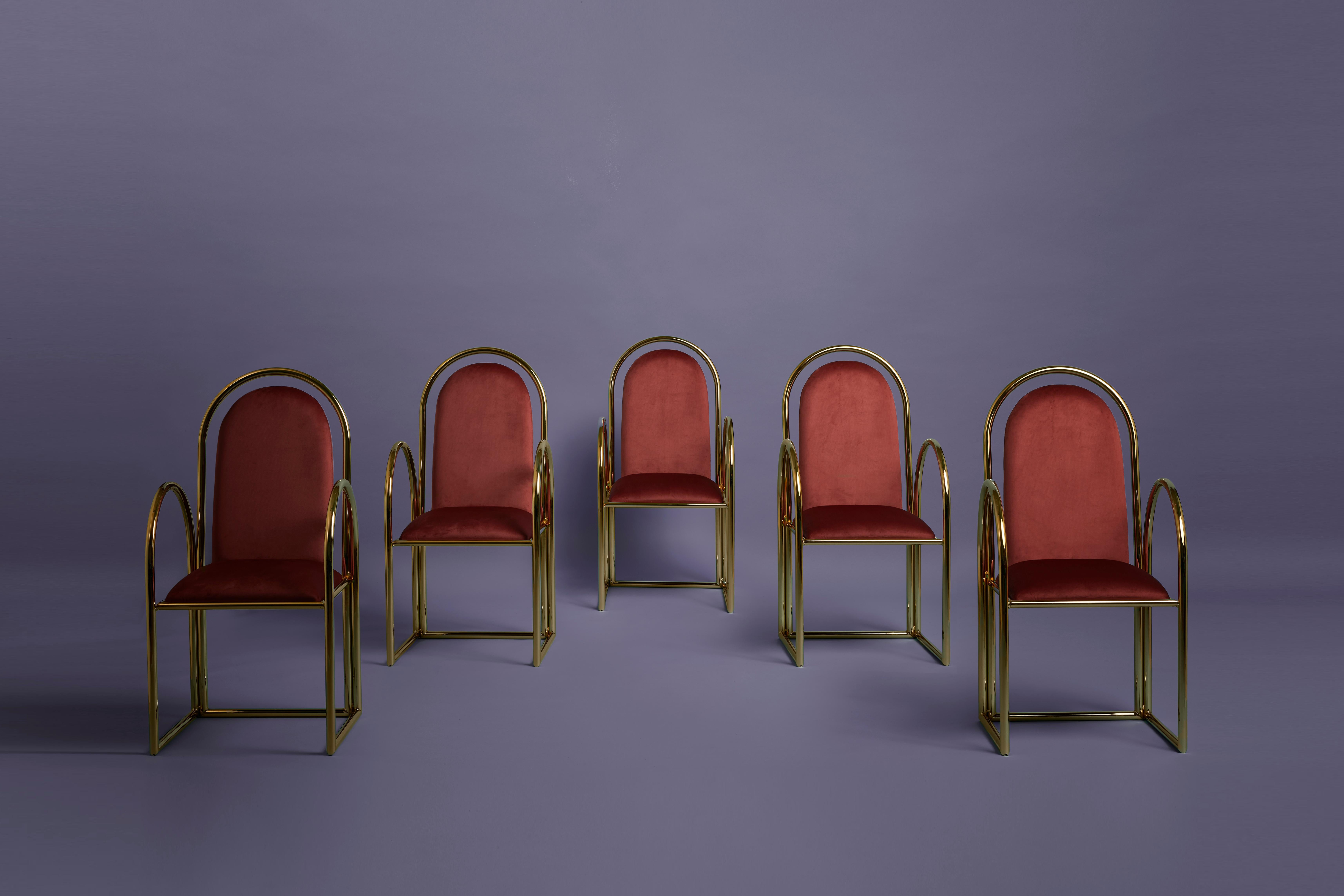 Set of 2 Arco Chairs by Houtique 1