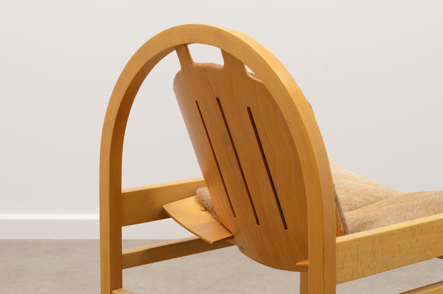 20ième siècle Ensemble de 2 chaises Argos par Baumann France, années 70