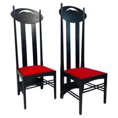 Set of 2 Argyle Chairs by Charles R Mackintosh for Atelier International