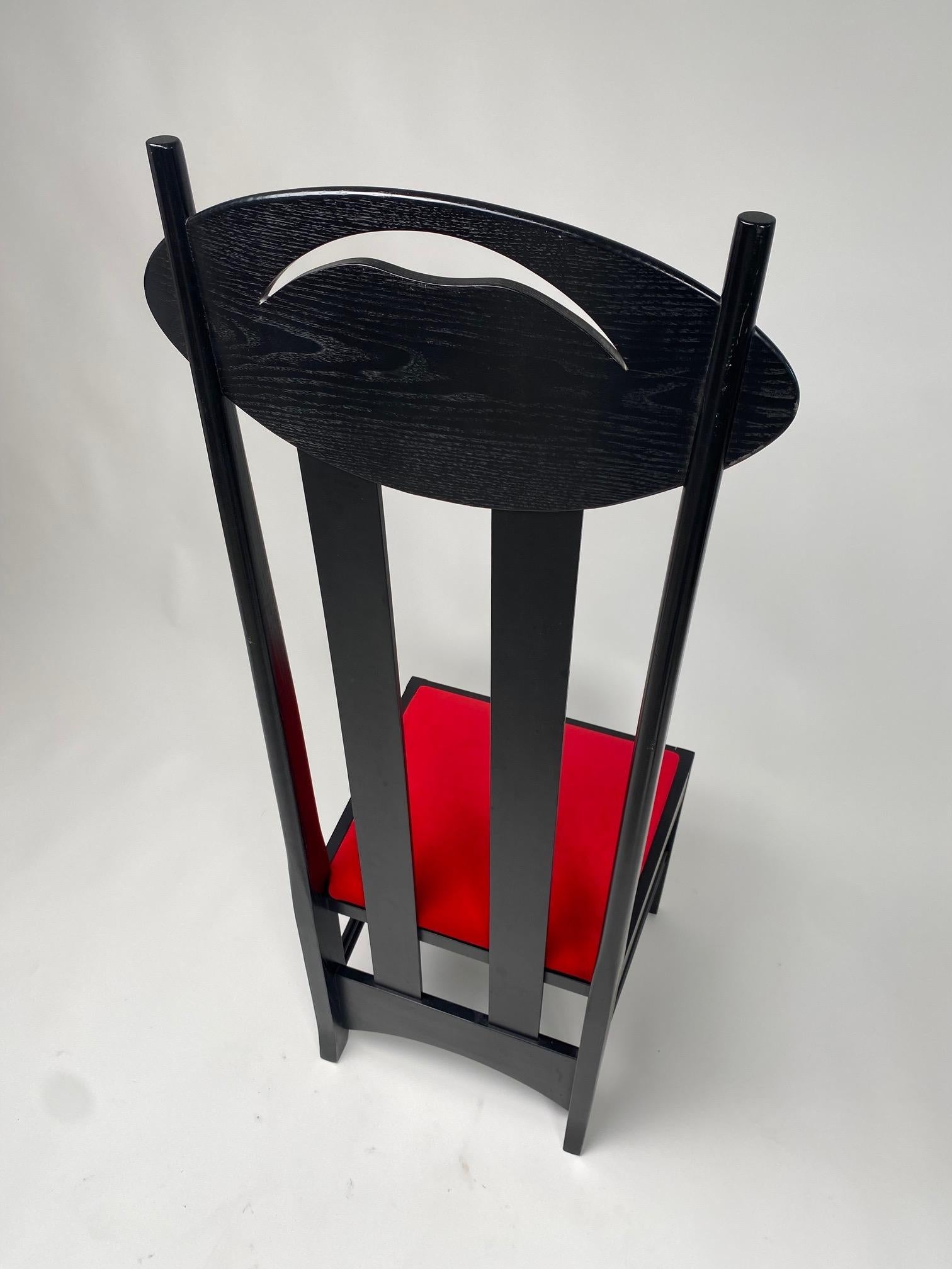 Satz von 2 Argyle-Stühlen von Charles R Mackintosh für Atelier International im Zustand „Gut“ im Angebot in Argelato, BO