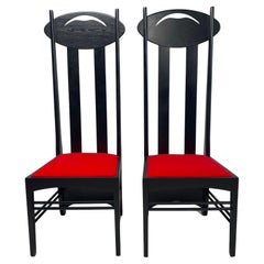 Vintage Set of 2 Argyle Chairs by Charles R Mackintosh for Atelier International
