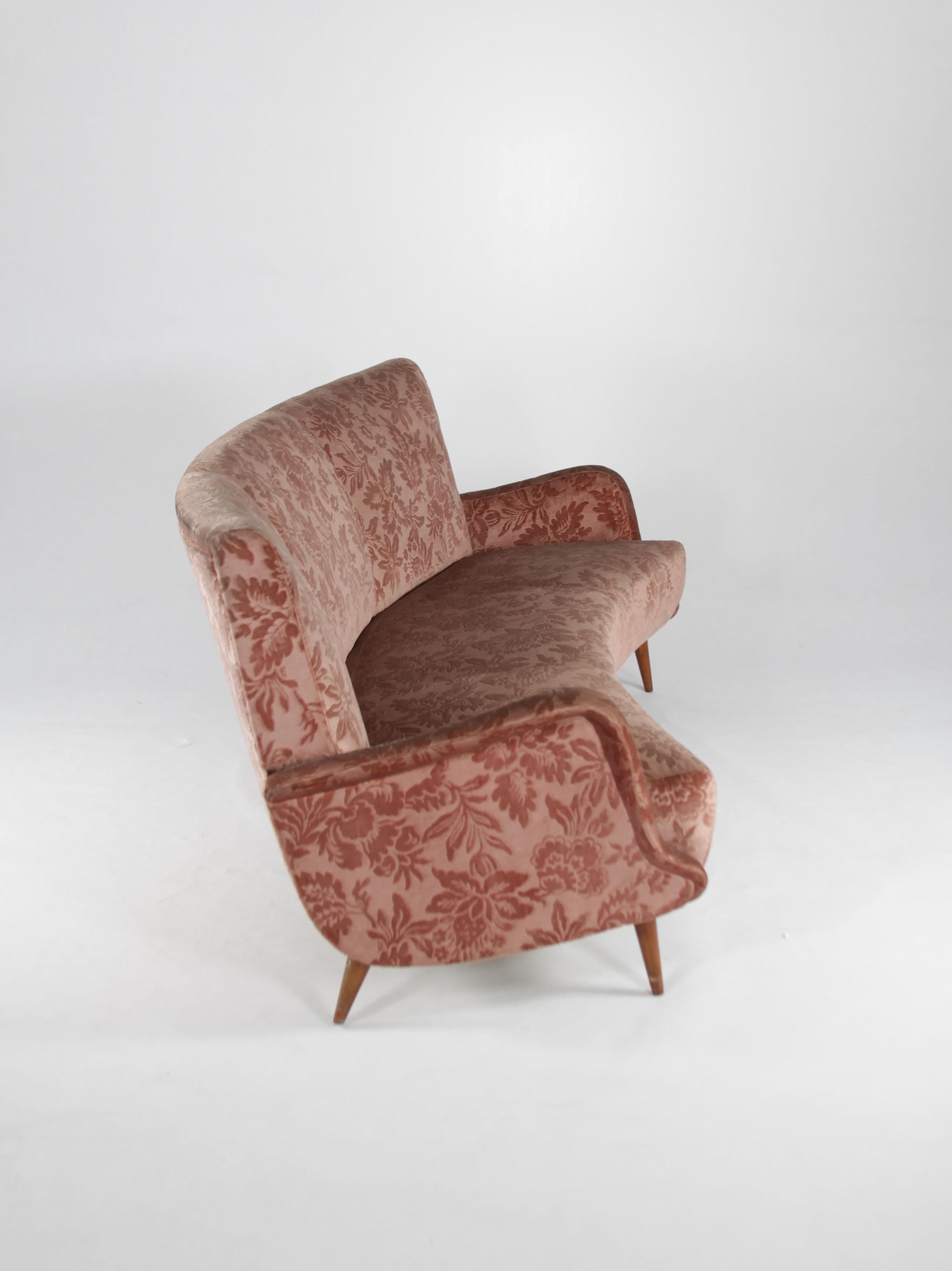 Ensemble de 2 fauteuils et 1 canapé de la série « 806 », de Carlo de Carli, Cassina en vente 4