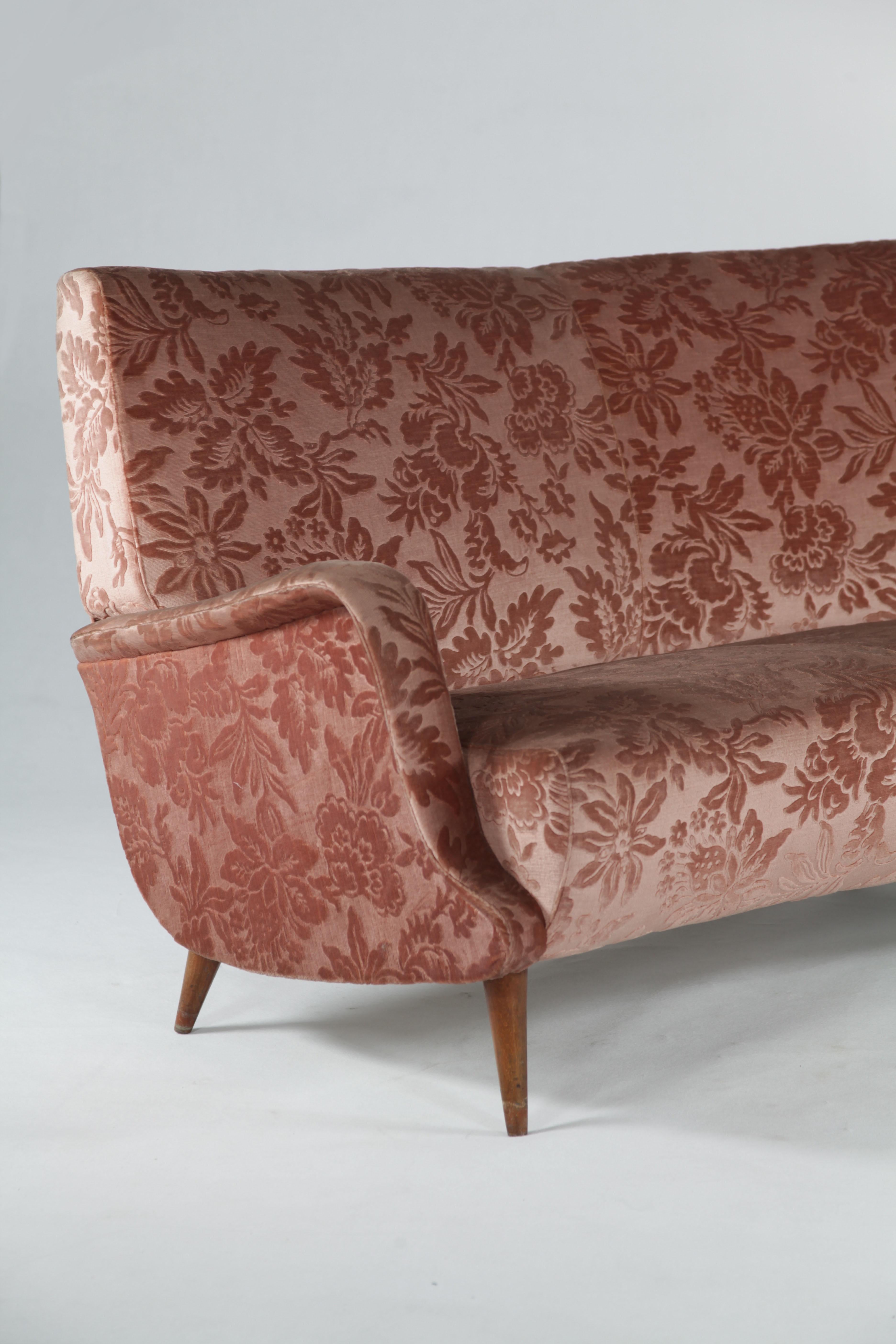 Set aus 2 Sesseln und einem Sofa aus der Serie „806“ von Carlo de Carli, Cassina im Angebot 6