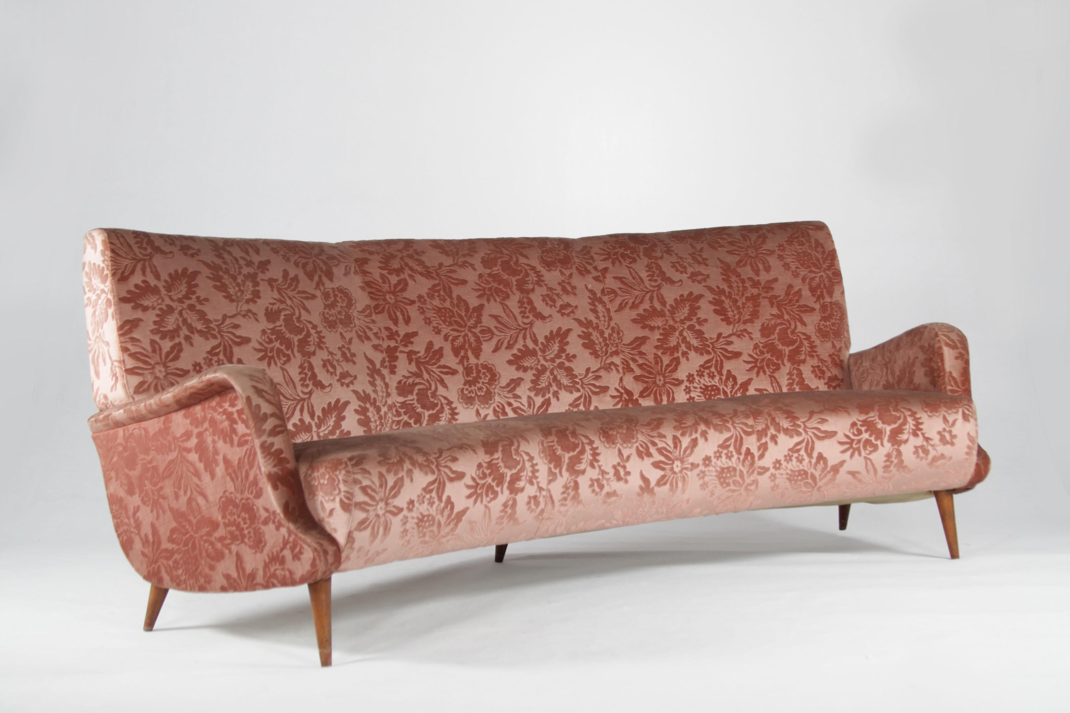 Set aus 2 Sesseln und einem Sofa aus der Serie „806“ von Carlo de Carli, Cassina im Angebot 2