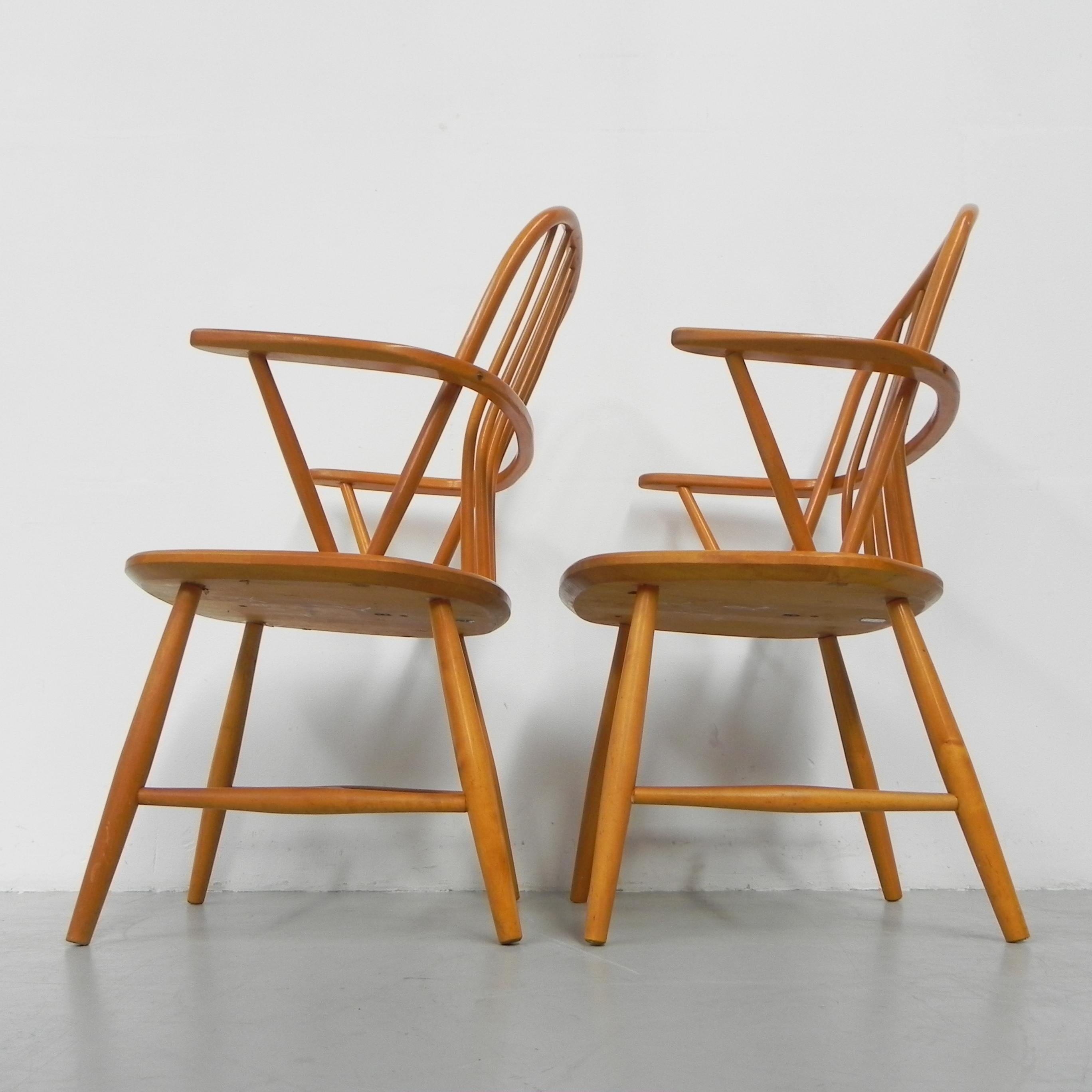 Ensemble de 2 fauteuils, chaises de bar, chaise Akerblom en vente 2