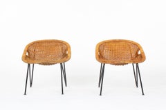 Set di 2 poltrone di Albert Moesch e Ernst Wolfer edizione Jenny 1954