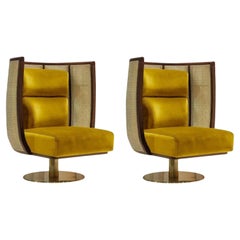 Set of 2 Armchairs by Dooq