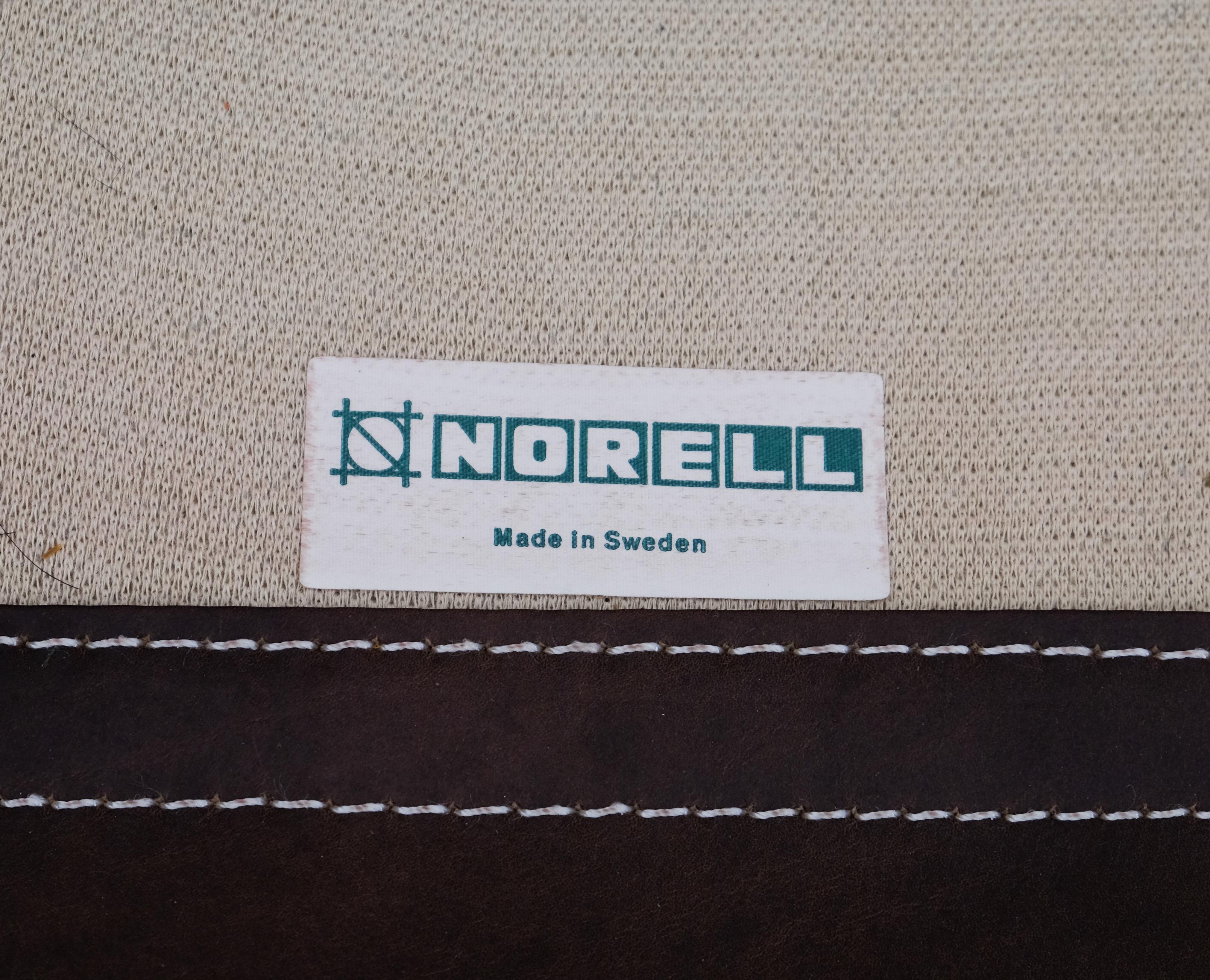 Ensemble de 2 canapés Arne Norell modèle Kontiki, Suède, années 1970 en vente 3