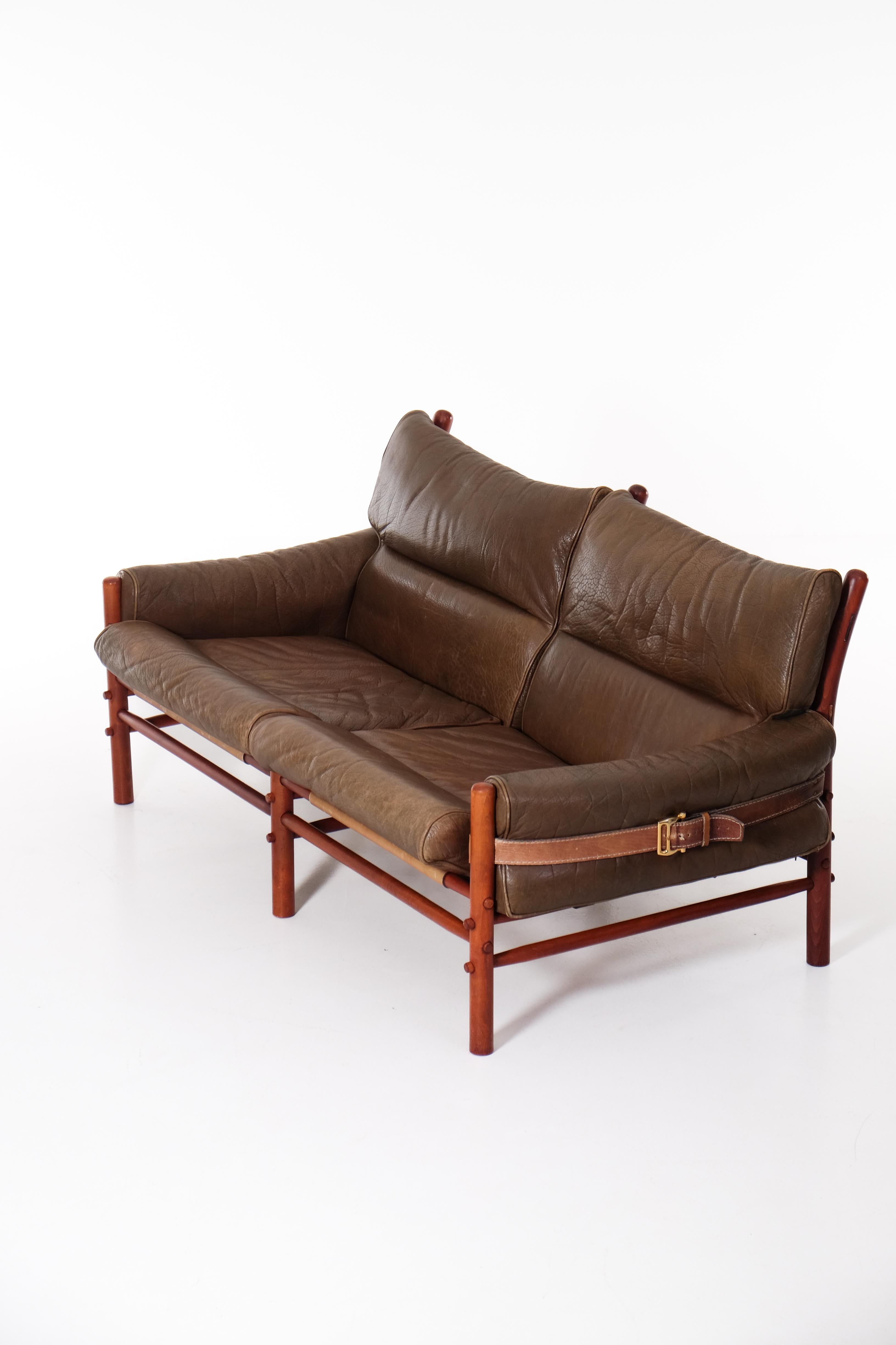 Fin du 20e siècle Ensemble de 2 canapés Arne Norell modèle Kontiki, Suède, années 1970 en vente