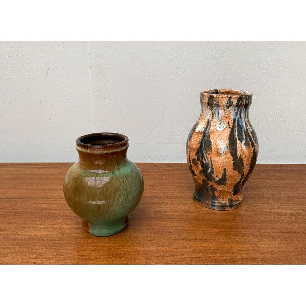 Vasi in ceramica Art Deco, Germania, set di 2, in ottime condizioni. Progettato dal 1920 al 1949.

Informazioni aggiuntive:
Materiali: Ceramica
Colore: marrone
Paese di origine: Germania
Tipo di articolo: Vintage, Antico o Pre-owned
Dimensioni: