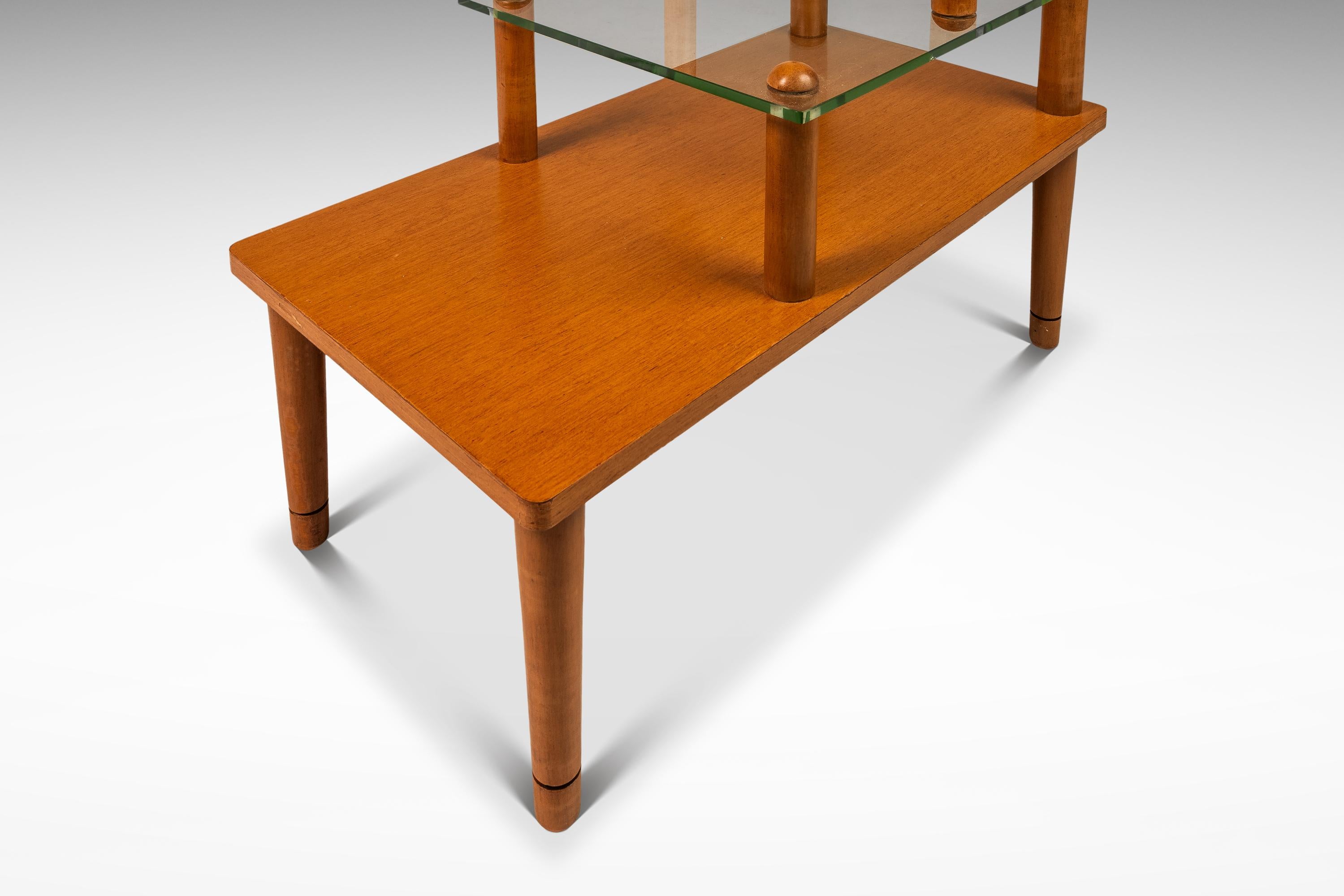 Ensemble de 2 tables Art Déco à trois niveaux, Gilbert Rohde, Herman Miller, États-Unis, années 1930 en vente 5