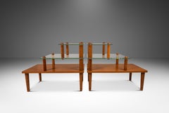Set of 2 Art Deco Three-Tiered Tables, Gilbert Rohde, Herman Miller, USA, 1930's