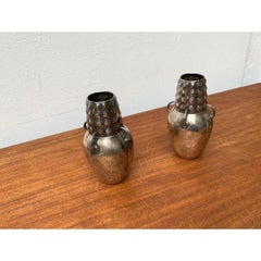 Juego de 2 jarrones Art Nouveau de WMF, años 20