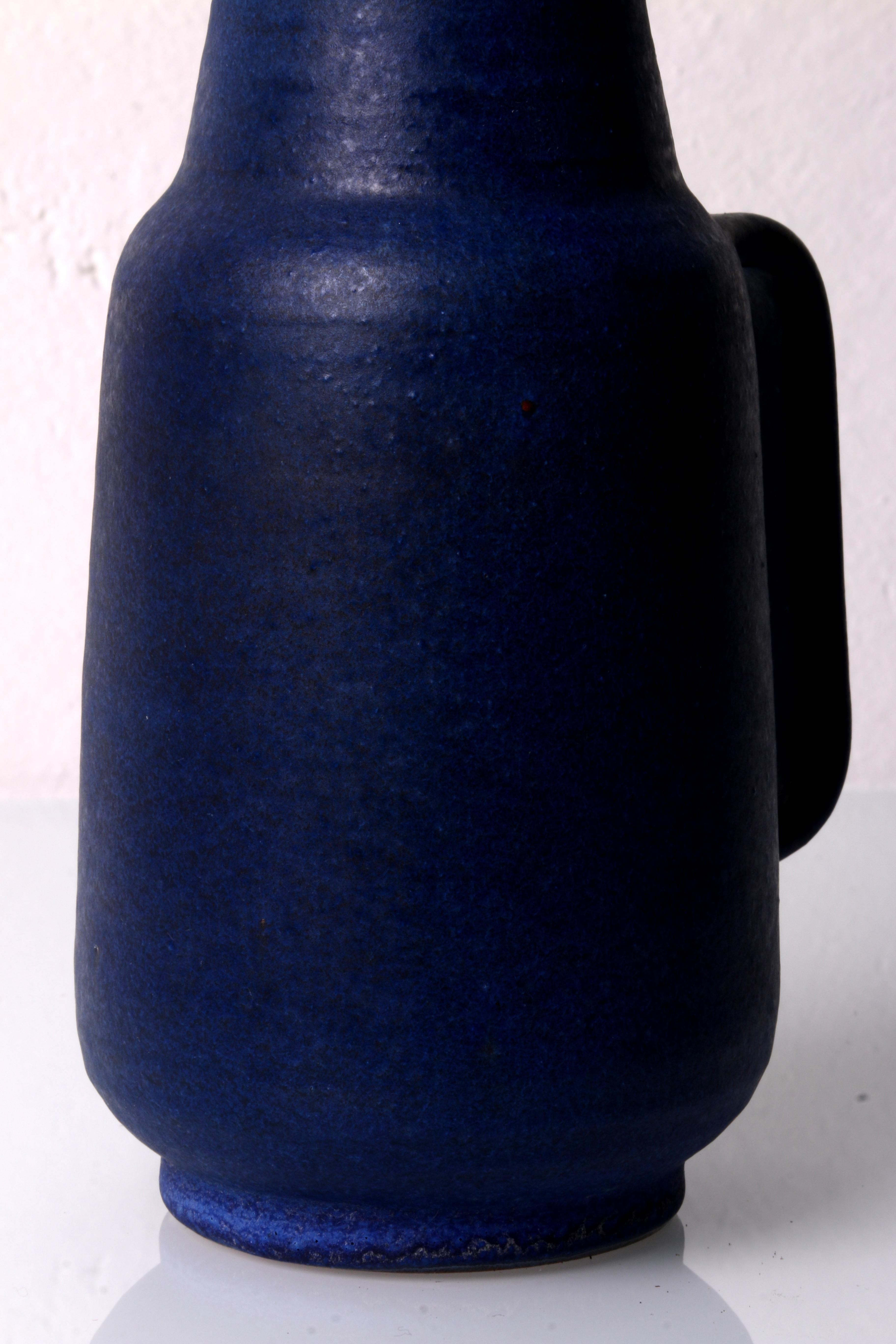 SET of 2 art pottery Vases late 60s by Barbara Lampe :: Anton Lang Oberammergau For Sale 2