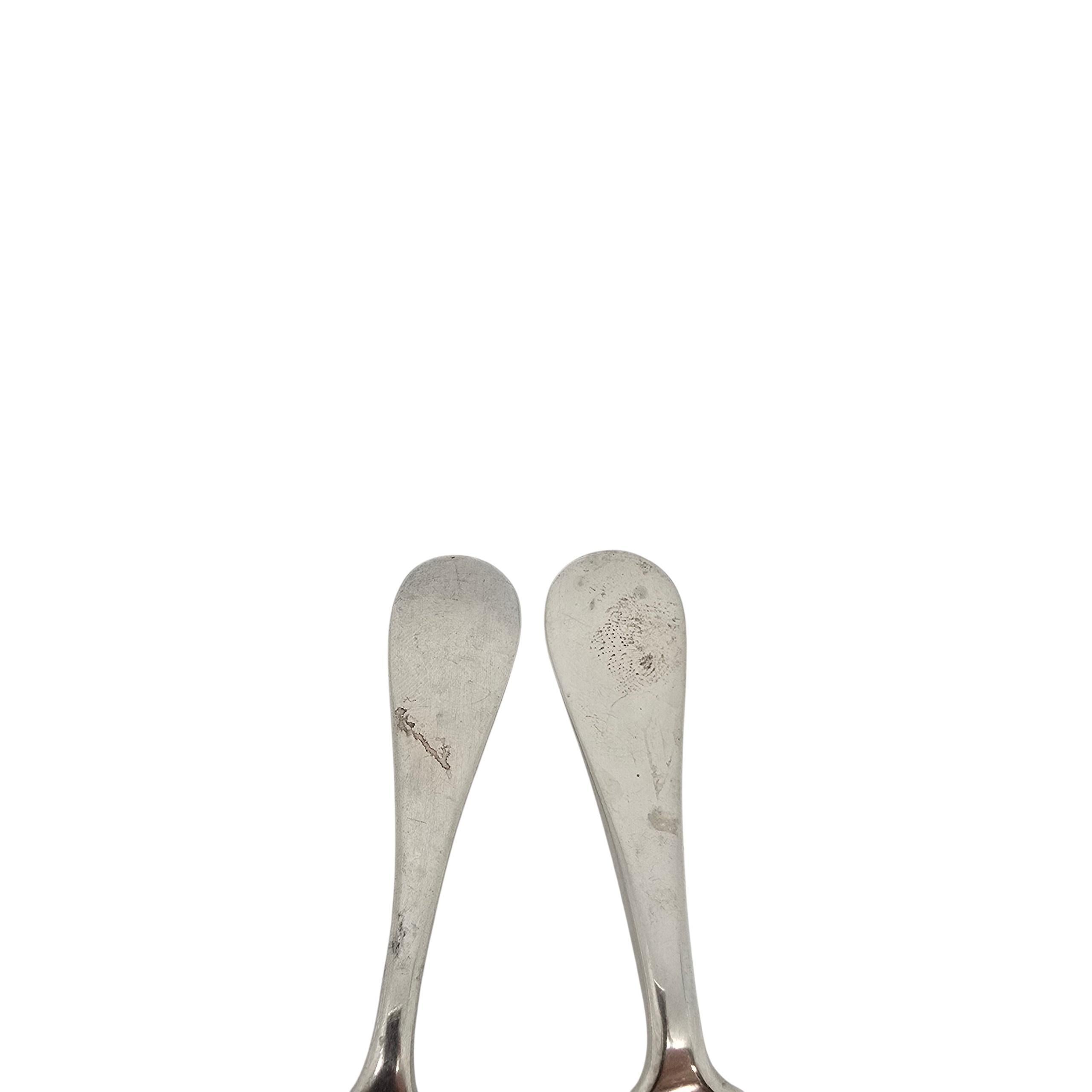 da uomo o donna Set di 2 cucchiai per bambini Arthur Stone in argento Sterling Arts & Crafts #23224 in vendita