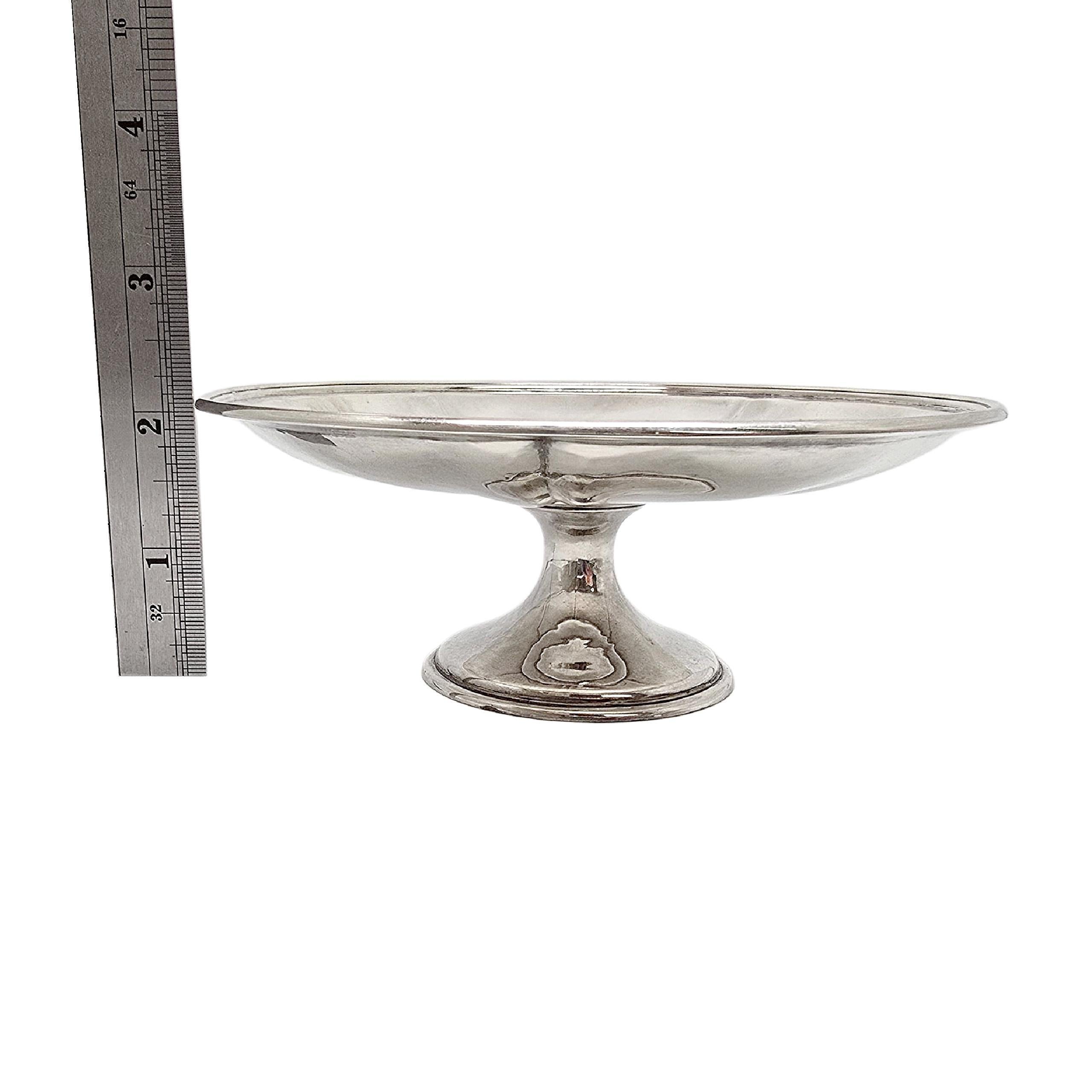 Set de 2 plats à pied en argent A Stone #23334 en vente 6