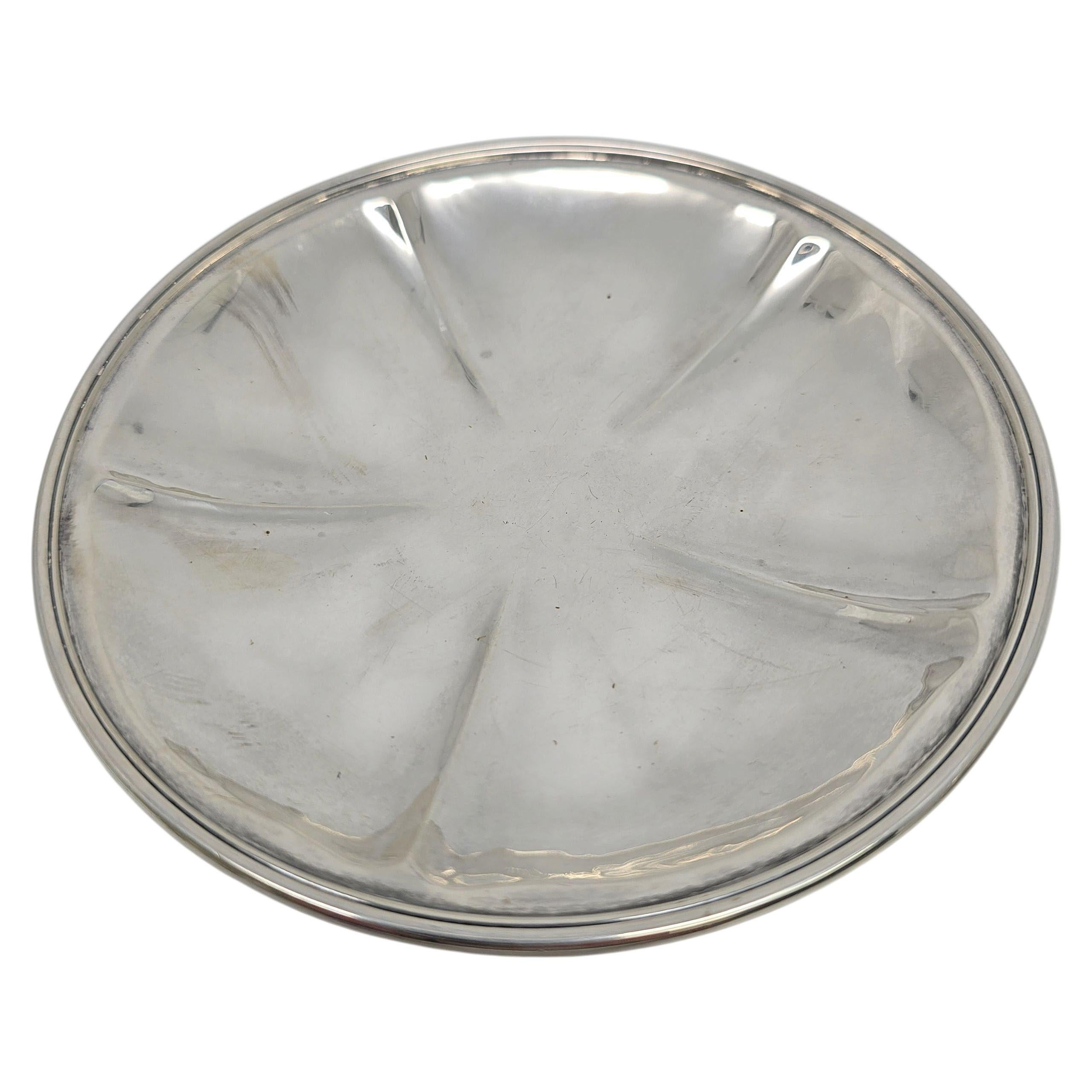 Set de 2 plats à pied en argent A Stone #23334 en vente 2