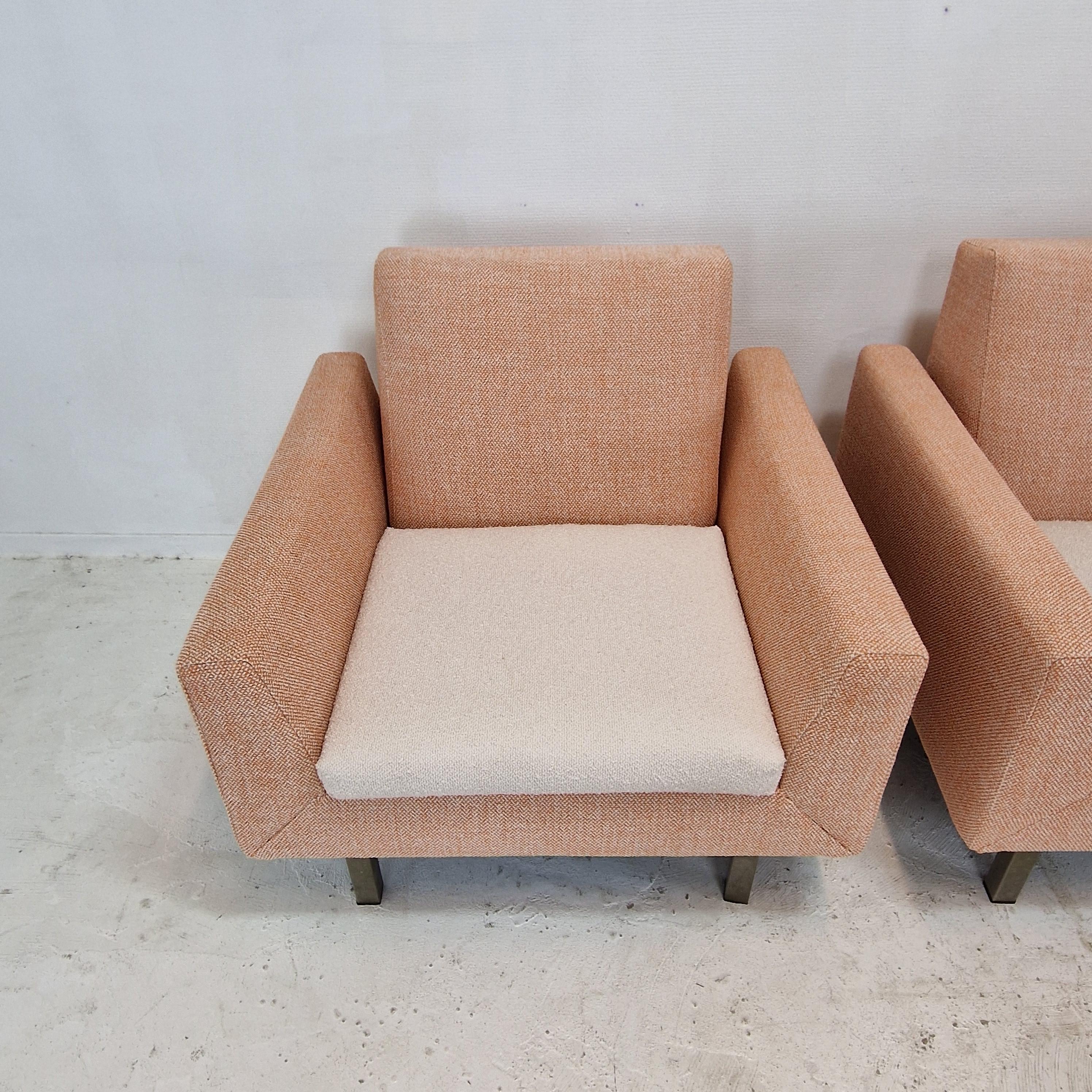 Ensemble de 2 chaises Artifort 410 par Theo Ruth, années 1950 Bon état - En vente à Oud Beijerland, NL