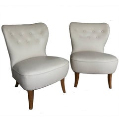 Vintage Set of Two Artifort Cocktail Chairs by Theo Ruth, 1960s