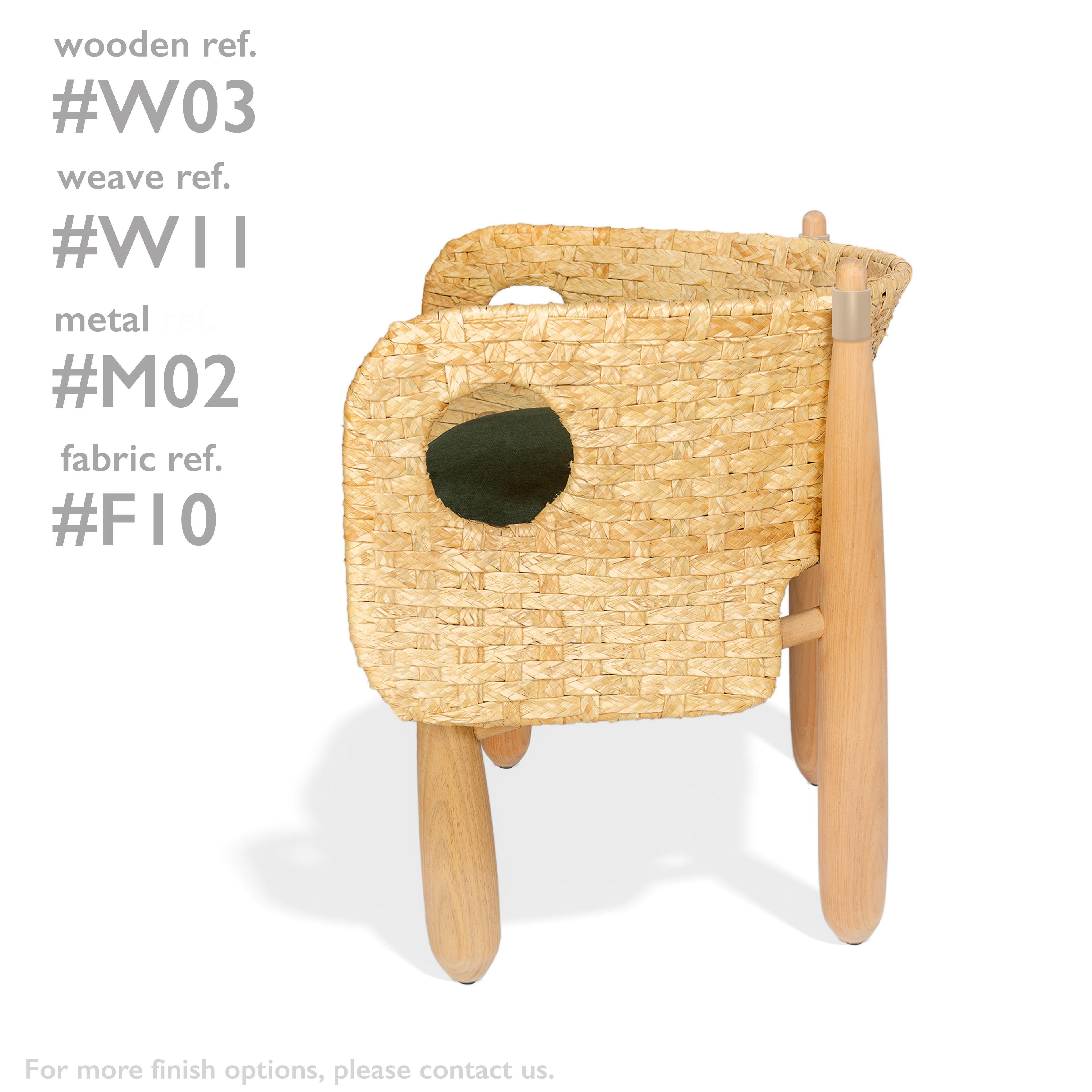Set di 2 poltrone Aruanã da interno in Wood, rattan Nature In condizioni Nuovo in vendita a São Paulo, BR