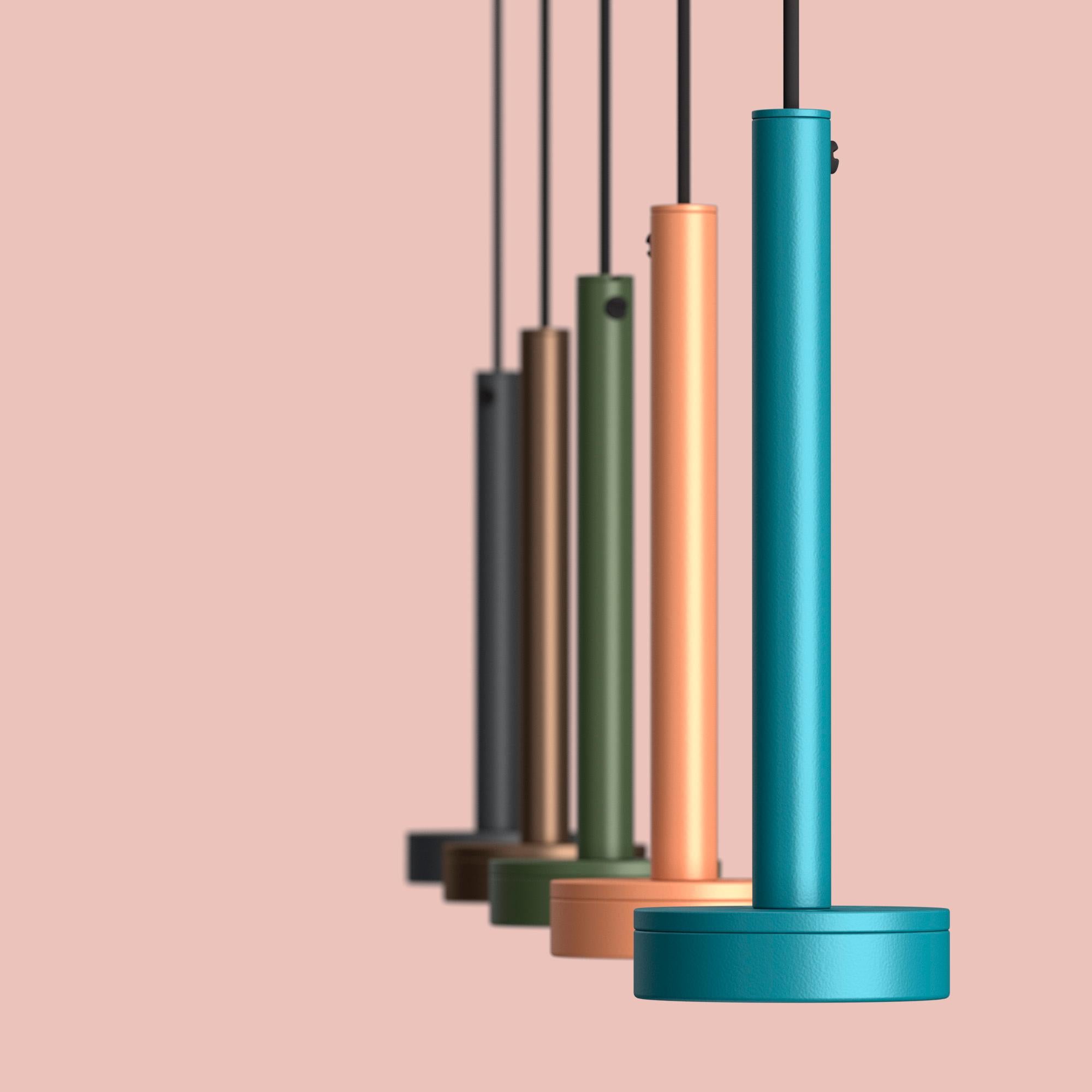 Set di 2 lampade a sospensione Astral S1 Colors di Euroluce Lampadari In condizioni Nuovo in vendita a Geneve, CH
