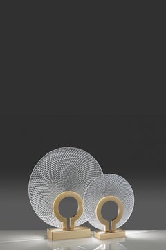 Set Of 2 Atollo Table Lamps by Euroluce Lampadari