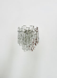 Set di 2 lampade da parete in vetro Austrian Ice di J&T. Kalmar