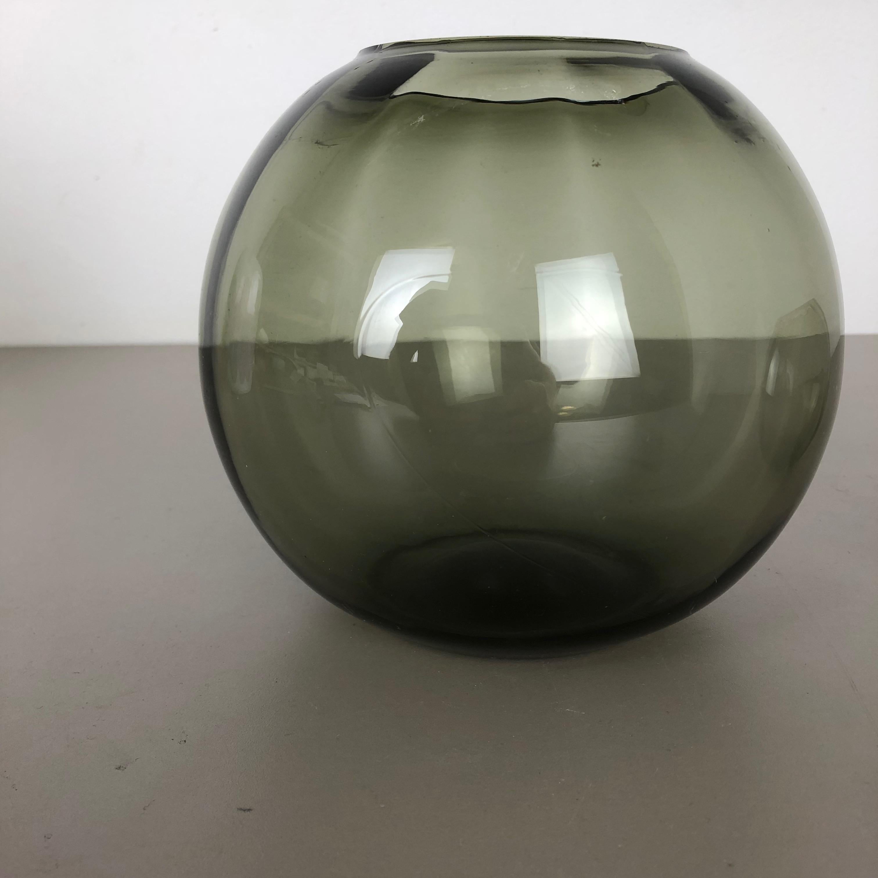 Set of 2 Ball Vases Turmaline by Wilhelm Wagenfeld for WMF Germany, 1960s No 1 For Sale 6