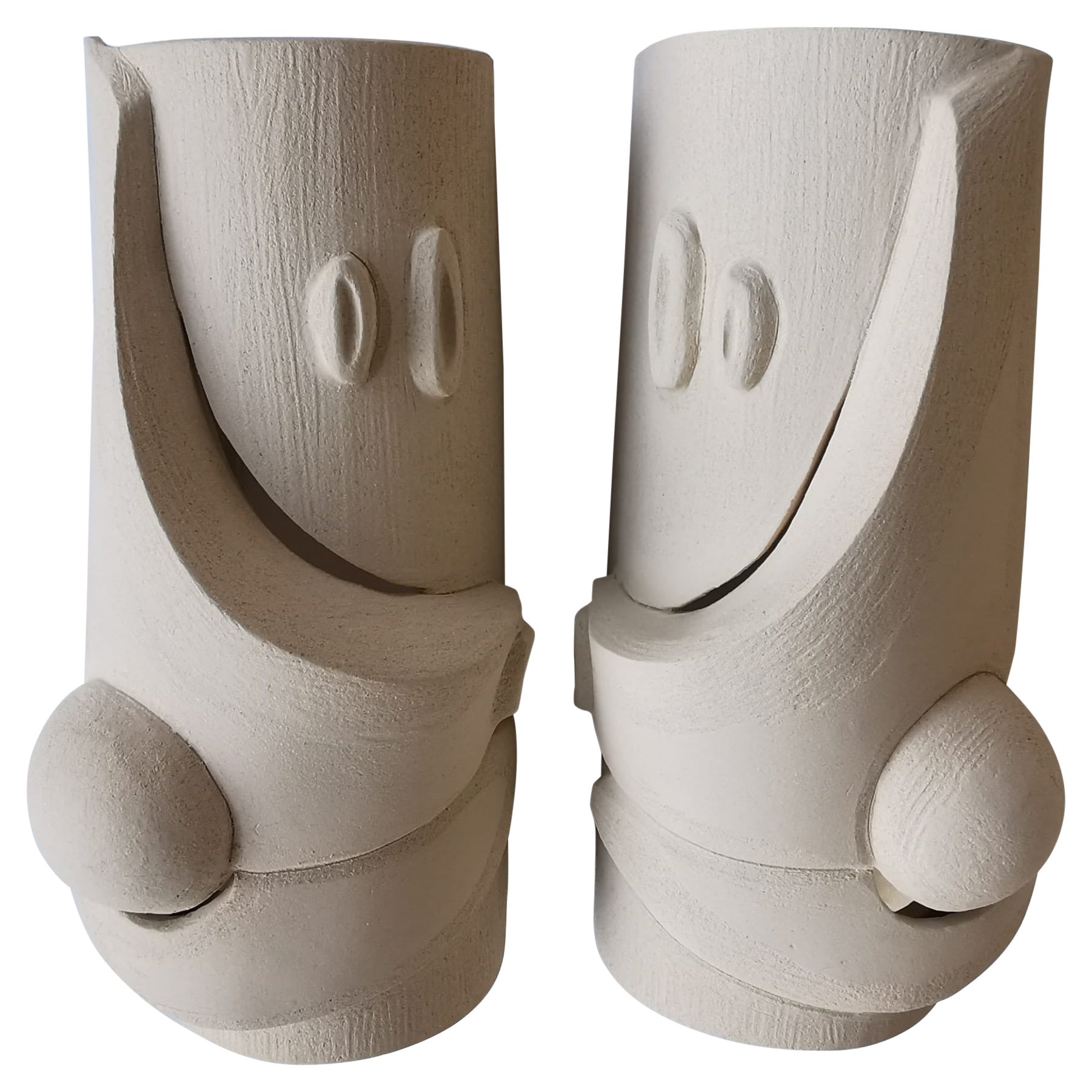 Set of 2 Bas Relief Sconces by Olivia Cognet