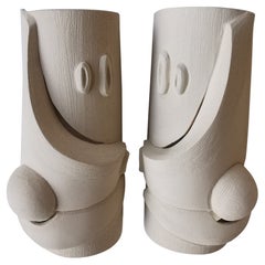 Juego de 2 apliques en bajorrelieve de Olivia Cognet