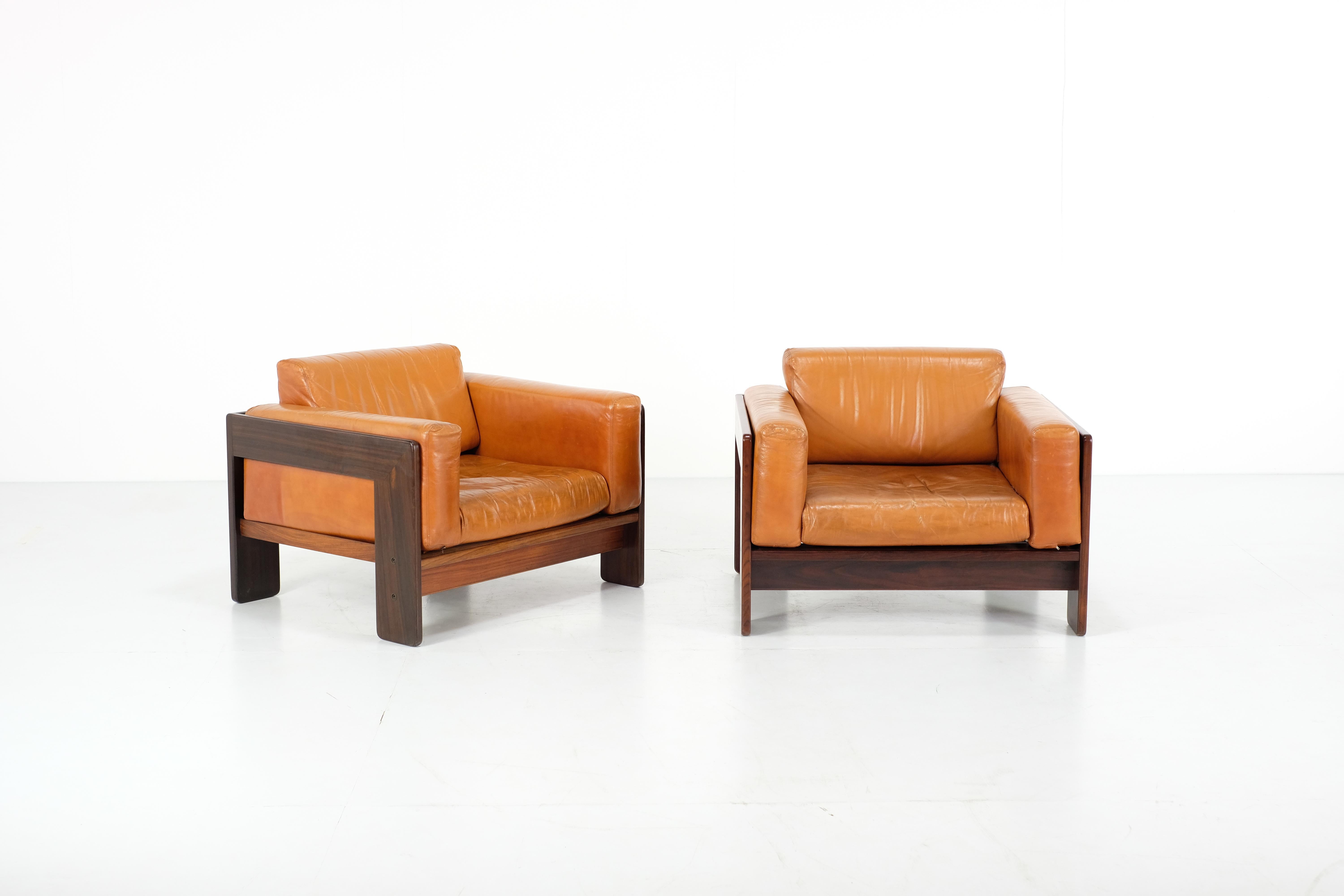 Set of 2 Bastiano by Afra & Tobia Scarpa for Gavina - 1960s In Good Condition In Uccle, BE