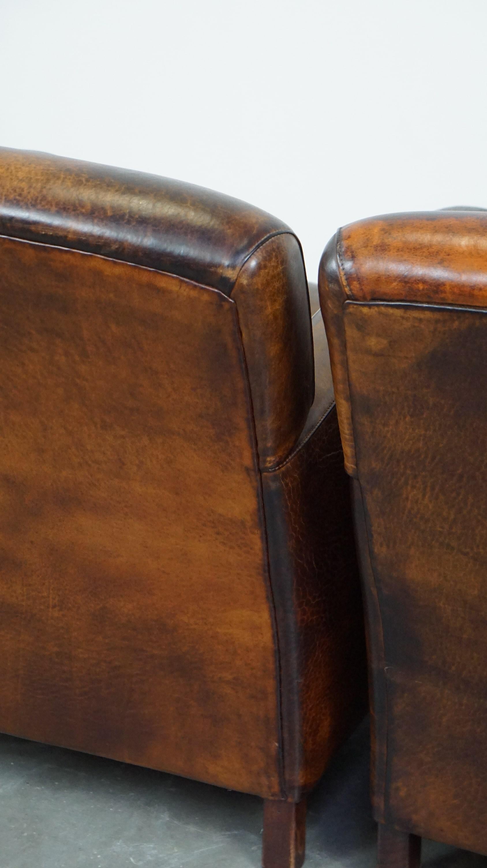 Set of 2 Beautiful Sheepskin Armchairs with the Most Beautiful Colors 3