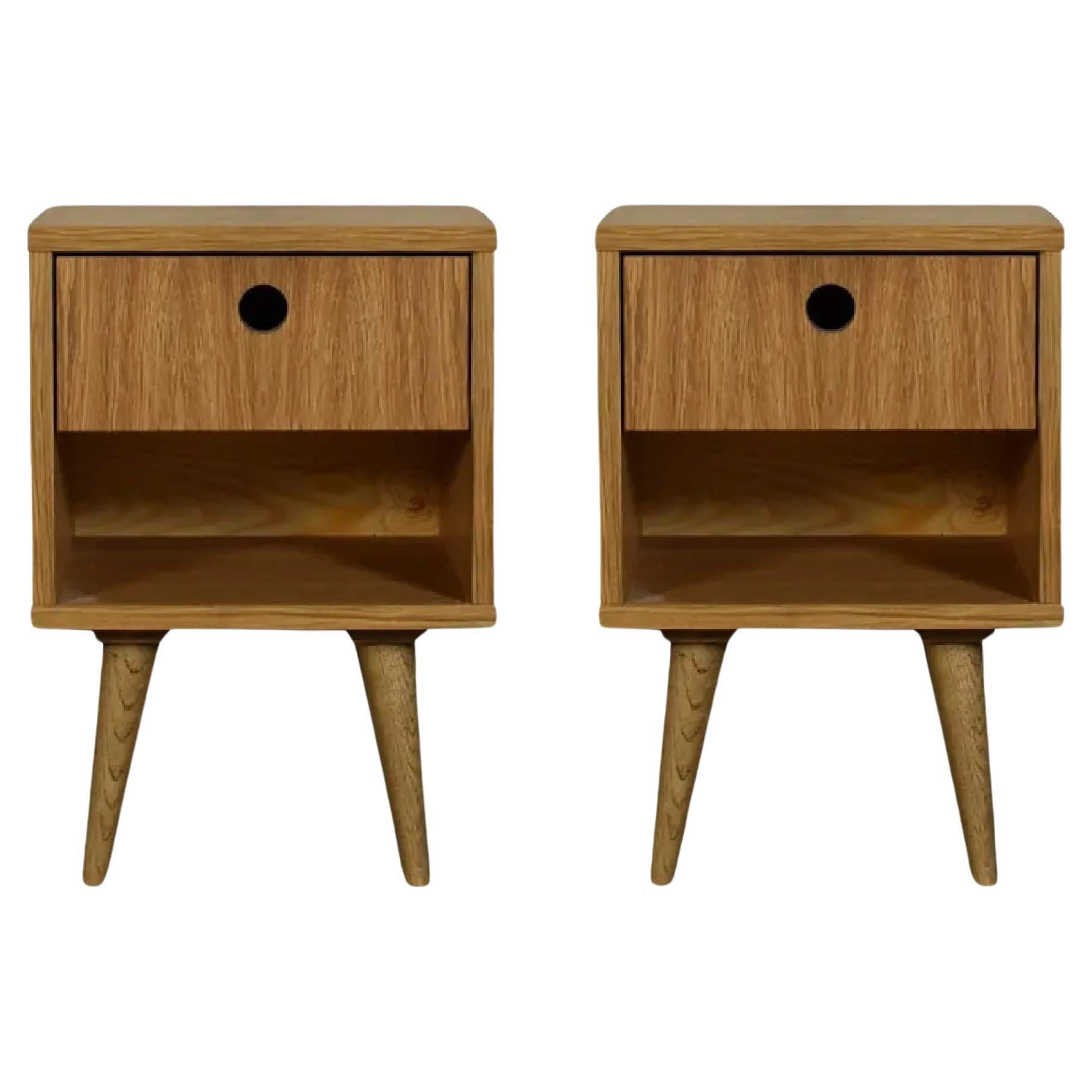 Set Of 2 Bedie Light + Large Bedstands by Pastform