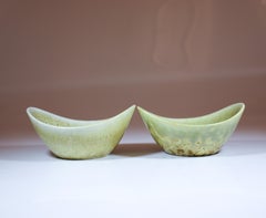 Set di 2 ciotole beige - Carl-Harry Stålhane - Rörstrand - metà del XX secolo