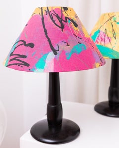 Set of 2 Belgian Table Lamps from Massive - Memphis Pop Art, 1980s