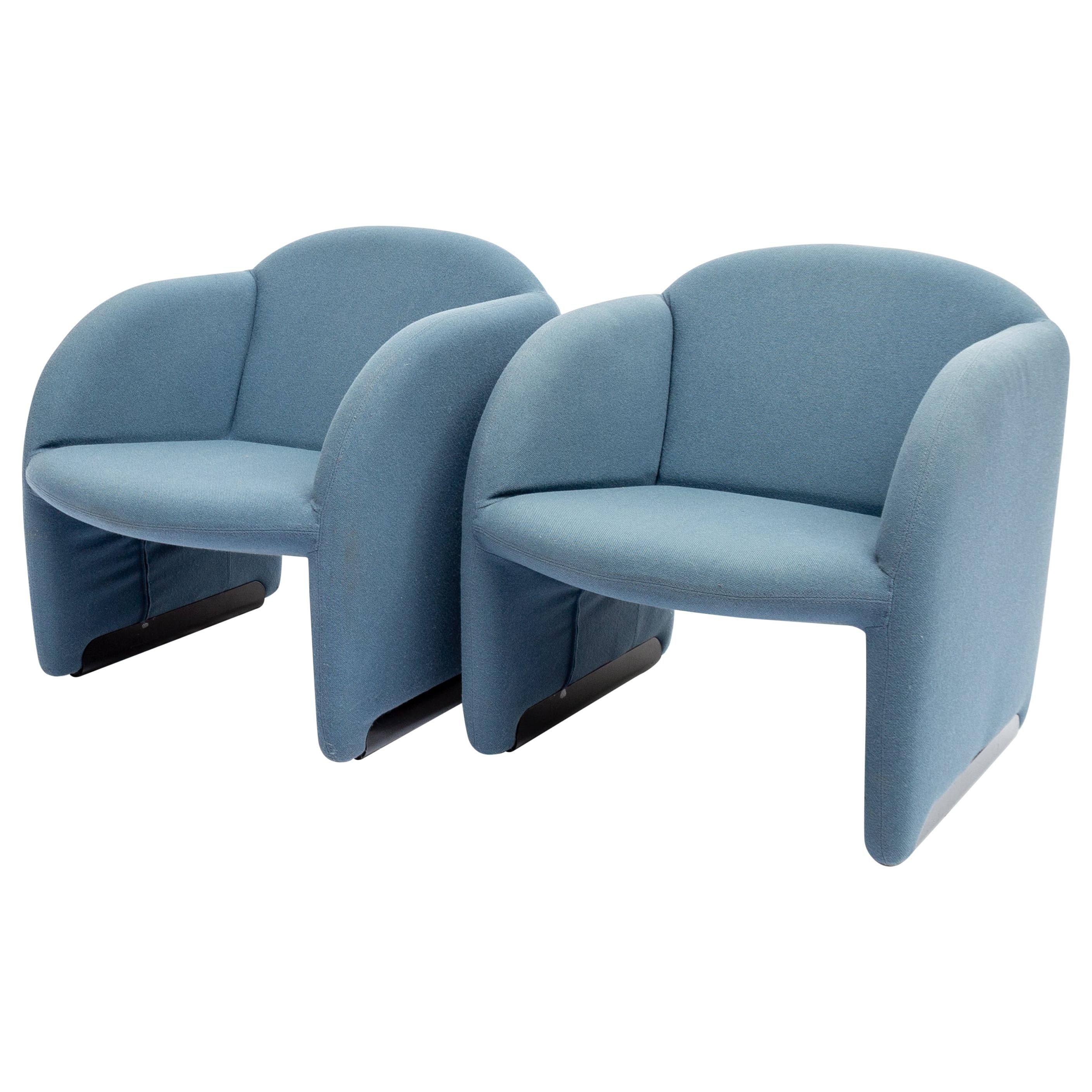 Set of 2 ‘Ben’ Chairs by Pierre Paulin for Artifort, 1970s
