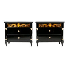 Set of 2 Biedermeier Chests of Drawers, Austria, 19th Century