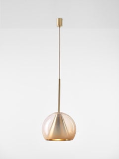 Set of 2 Big Neutral Nude Kono Pendant Lights by Dechem Studio