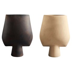 Set of 2 Big Sphere Vases Square by 101 Copenhagen
