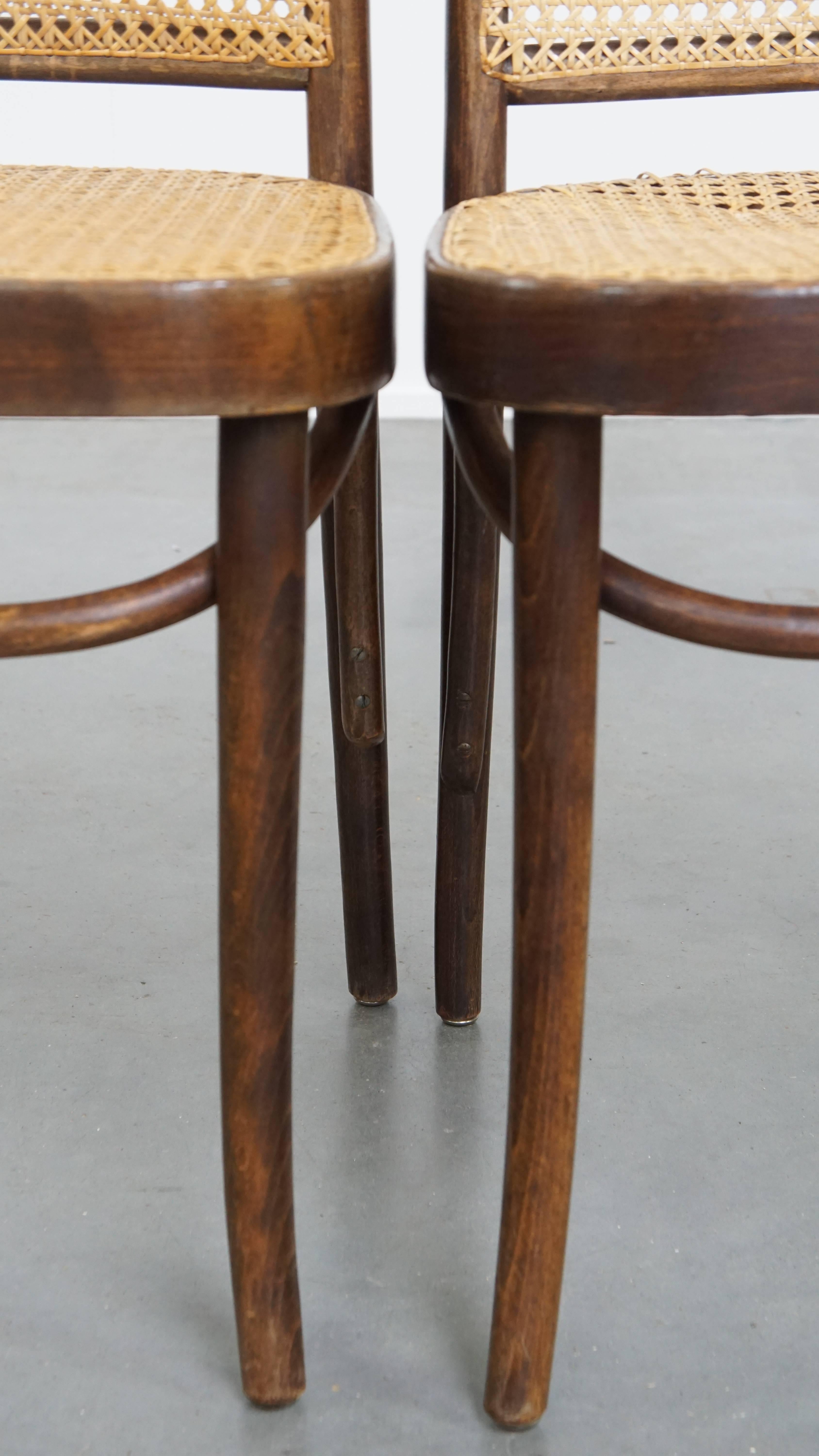 Juego de 2 Sillas Bistro con Estructura de Madera en venta 1