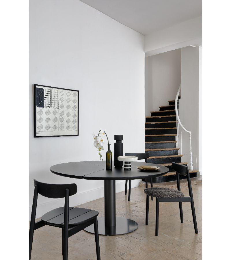 Set of 2 Black Ash Klee Chairs 2 by Sebastian Herkner In New Condition For Sale In Geneve, CH