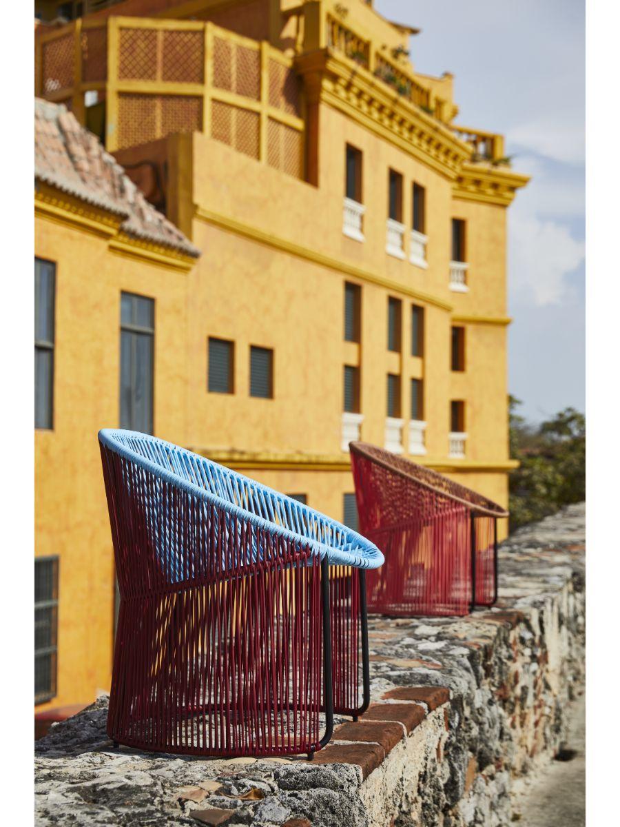 Ensemble de 2 chaises de salle à manger Cartagenas noires de Sebastian Herkner en vente 12