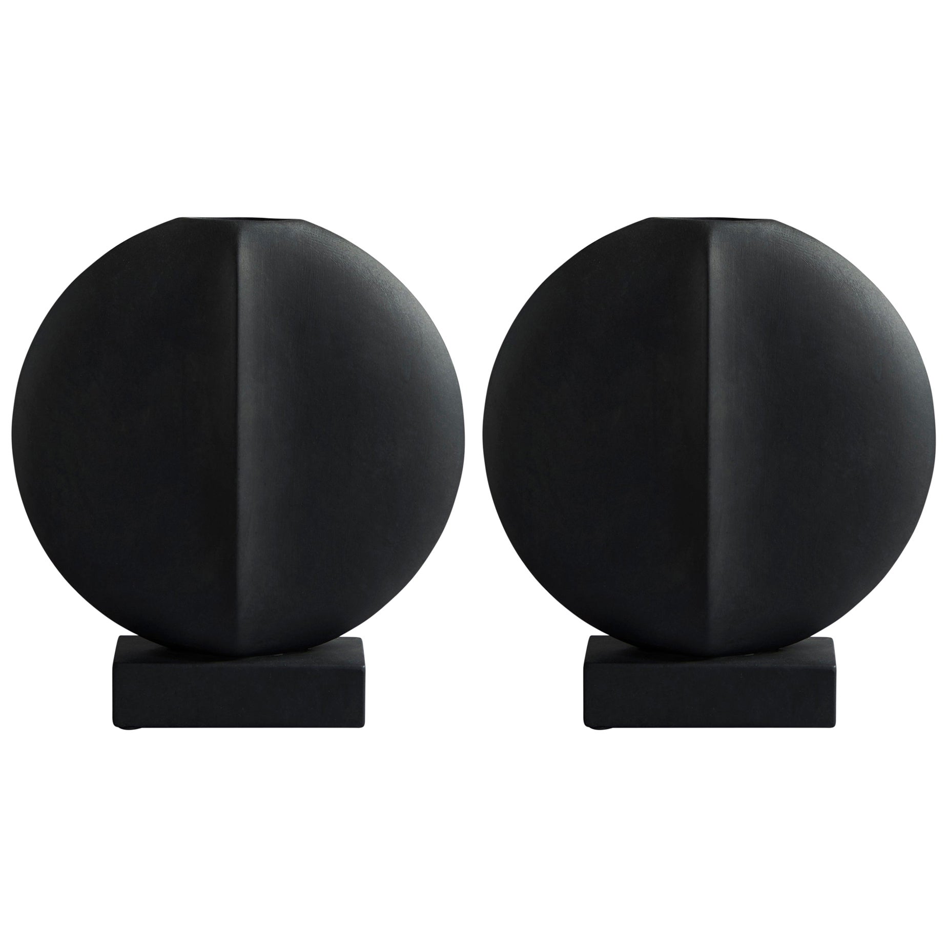 Set of 2 Black Guggenheim Mini by 101 Copenhagen