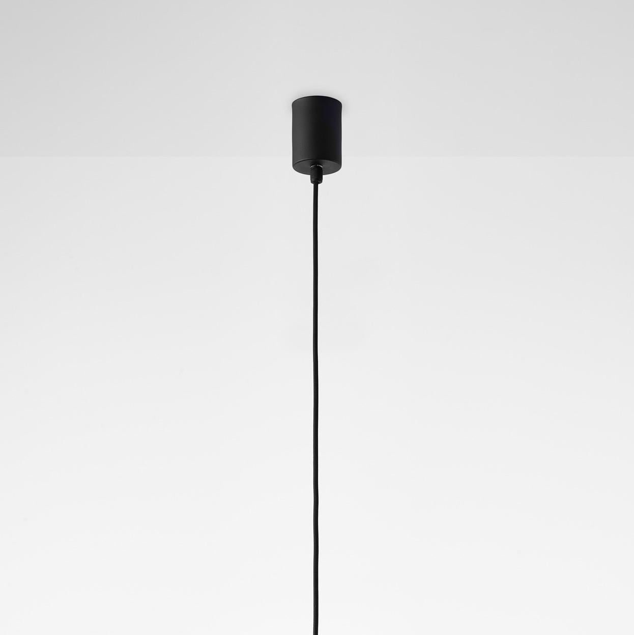 Czech Set of 2 Black Stratos Ball Pendant Light by Dechem Studio For Sale
