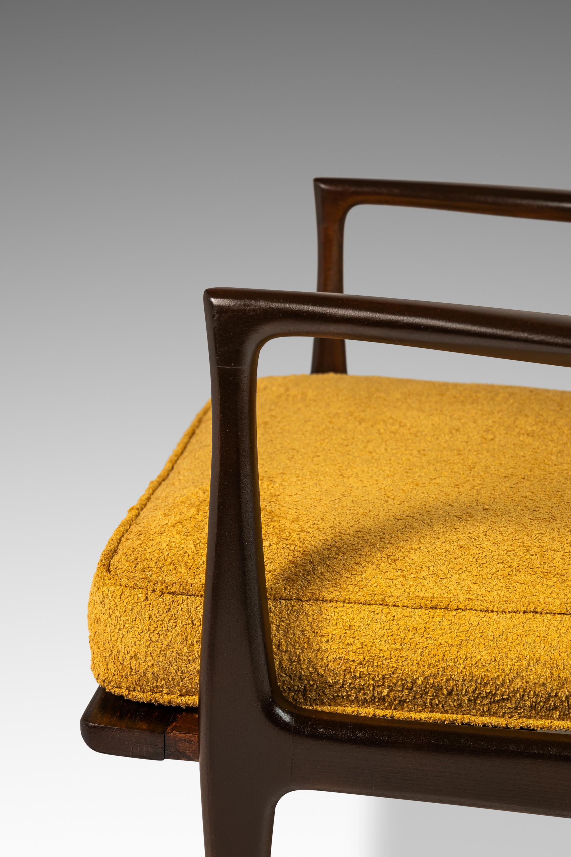 Set of 2 'Blade Arm' Lounge Chairs by Ib Kofod Larsen for Selig, Denmark, 1960's 7